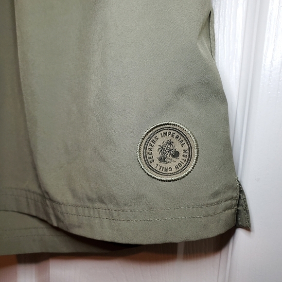 Imperial Motion Seeker Volley Short Sz L Green - Picture 2 of 9